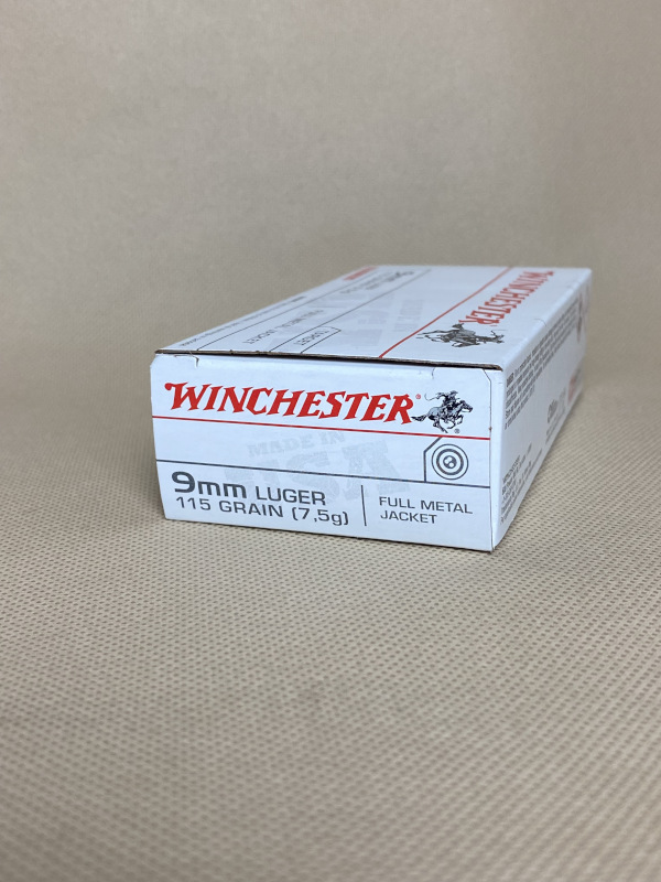9x19 Winchester FMJ 7,5g