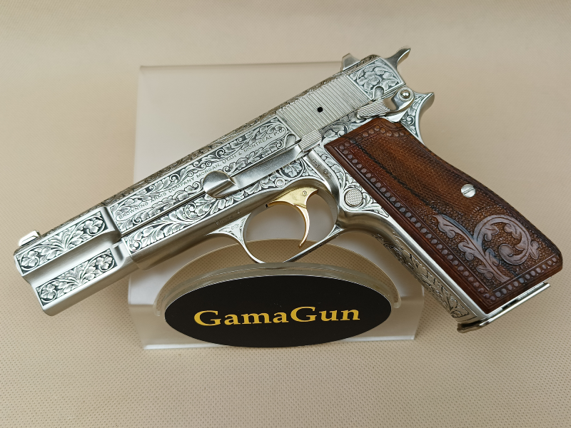 Pistolet Browning GP Renaissance Silver kal. 9x19